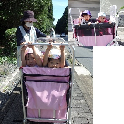 ぶどうチーム・おさんぽにいったよ
